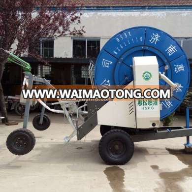 Agricultural Farm Hose Reel Auto Move Sprinkling Irrigation Machine