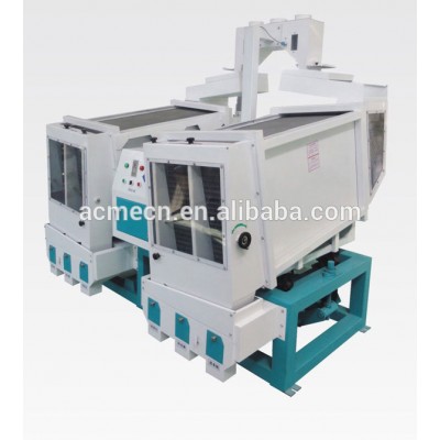 Double Body Gravity Paddy Separator for rice mill Plant