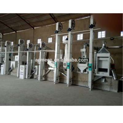 50 tons per day complete set of rice milling equipment