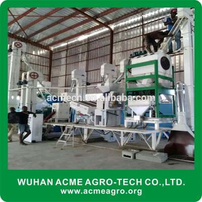 Complete auto rice mill production line