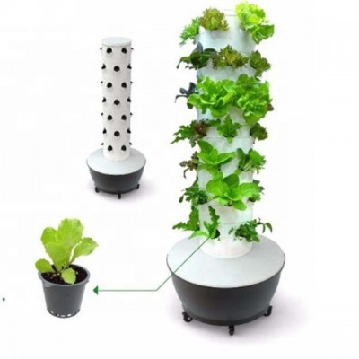 Vertical Garden Tower NFT  Hydroponic System witch greenhouse and farm